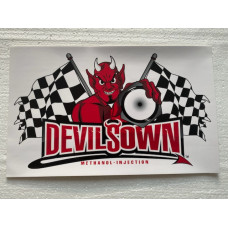 Large Devil sticker 